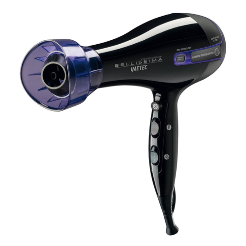 IMETEC Asciugacapelli Imetec Bellissima BHD1 1400 W nero e viola